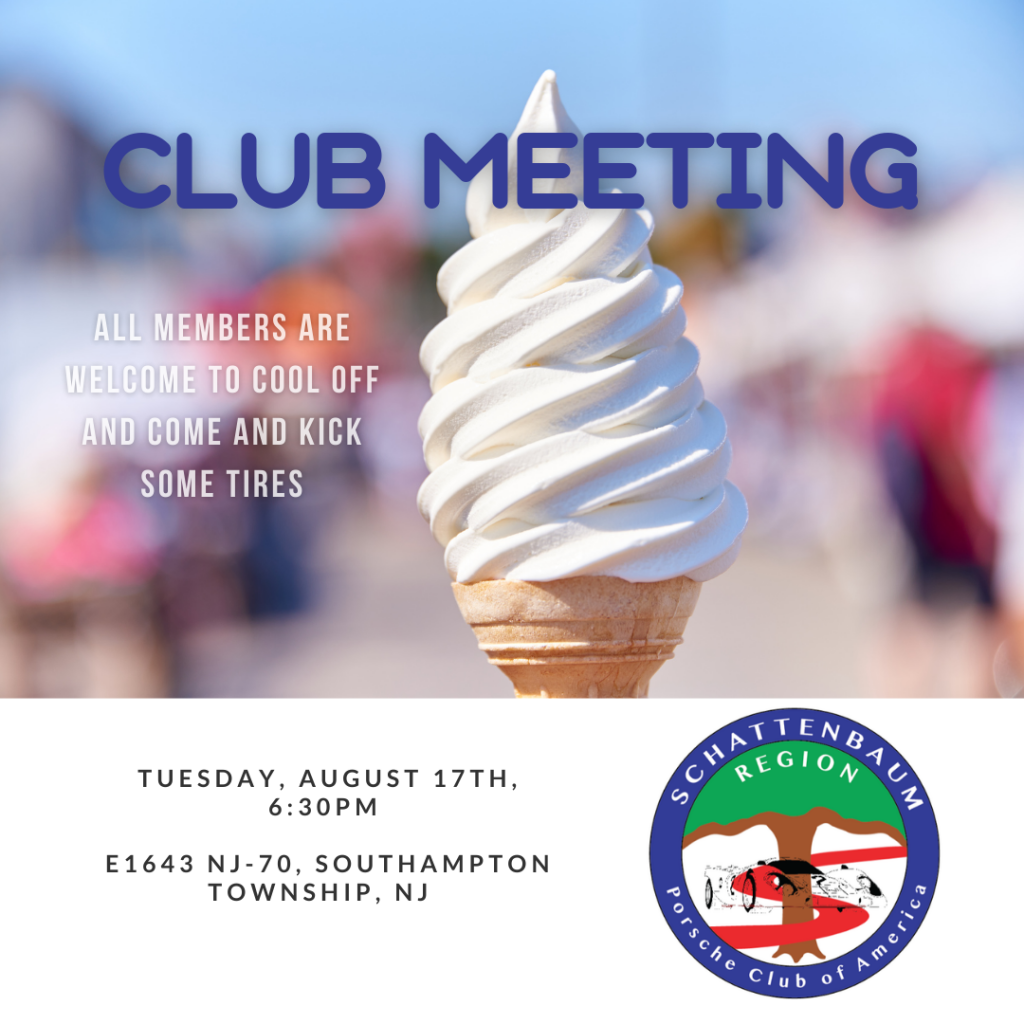 Aug Club Meeting