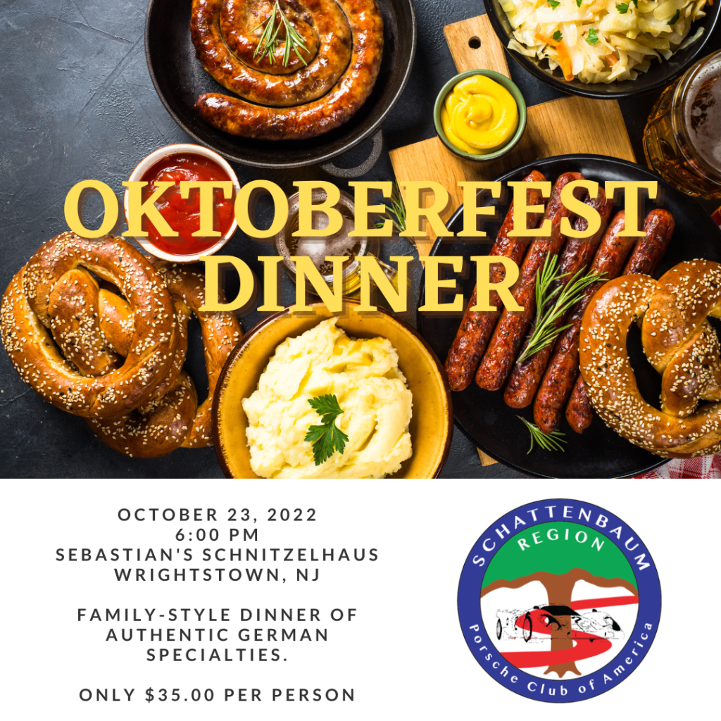 Oktoberfest Dinner @ Sebastian's Schnitzelhaus | Wrightstown | New Jersey | United States