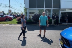 Cherry Hill Porsche Cars & Coffee lot
